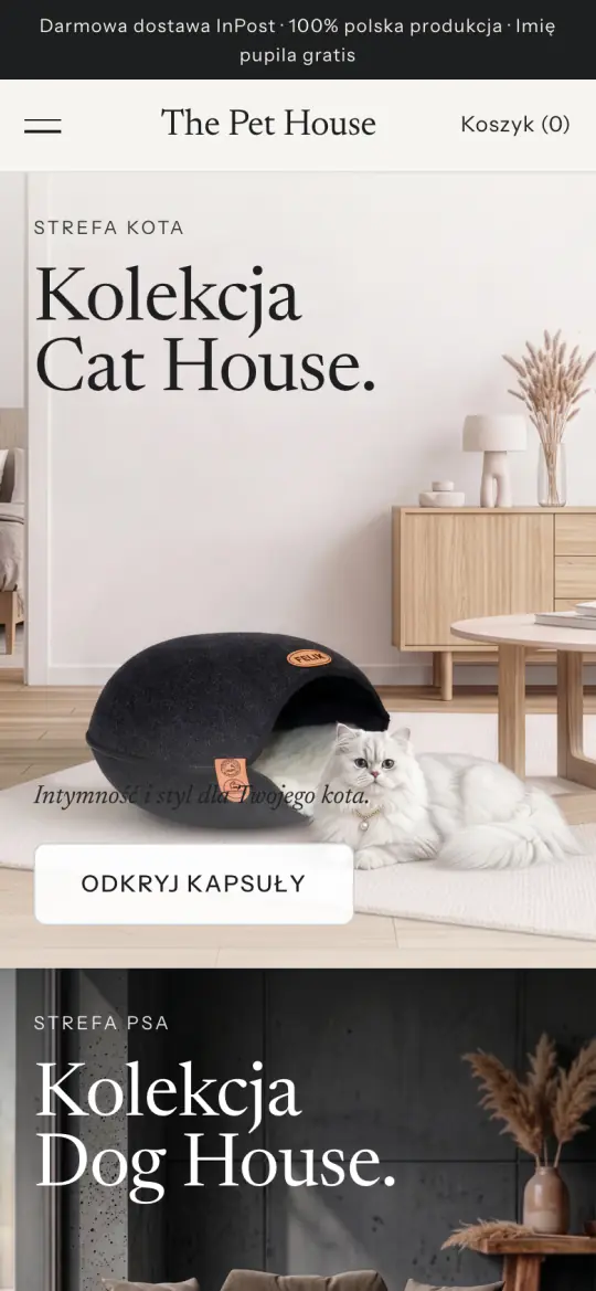 The Pet House na telefonie